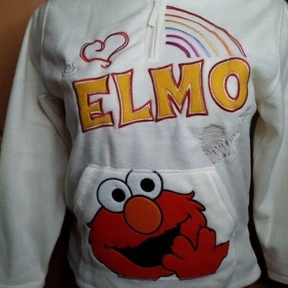 Elmo Women Fleece Sweater size L - Picture 11 of 12